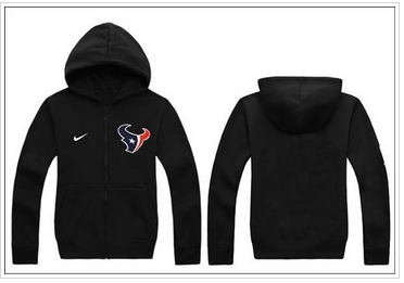 New Houston Texans Authentic Logo Hoodie Black