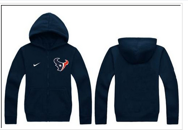 New Houston Texans Authentic Logo Hoodie Navy Blue