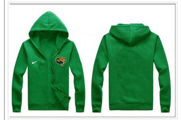 NEW Jacksonville Jaguars Authentic Logo Hoodie Green