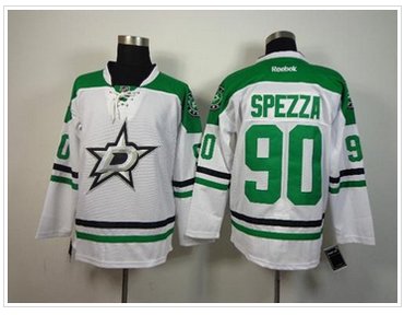 Dallas Stars #90 Jason Spezza White NHL Jersey