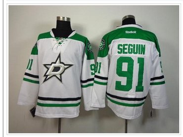 Dallas Stars #91 Tyler Seguin New White NHL Jersey Dallas Stars #91 Tyler Seguin New White NHL Jersey