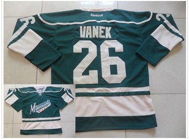 Minnesota Wild #26 Thomas Vanek Green NHL Jersey Minnesota Wild #26 Thomas Vanek Green NHL Jersey
