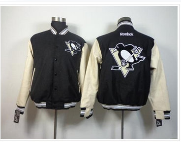 Pittsburgh Penguins Black Stadium NHL Jacket