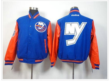 New York Islanders Blue Stadium NHL Jacket