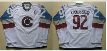 Colorado Avalanche #92 Gabriel Landeskog White 2016 Stadium Series Stitched NHL Jersey