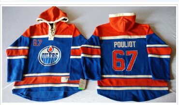 Edmonton Oilers #67 Benoit Pouliot Light Blue Sawyer Hooded Sweatshirt Stitched NHL Jersey Edmonton Oilers #67 Benoit Pouliot Light Blue Sawyer Hooded Sweatshirt Stitched NHL Jersey