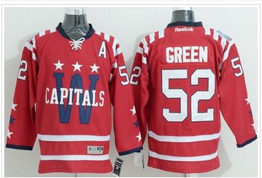 Washington Capitals #52 Mike Green 2015 Winter Classic Red Stitched NHL Jersey Washington Capitals #52 Mike Green 2015 Winter Classic Red Stitched NHL Jersey