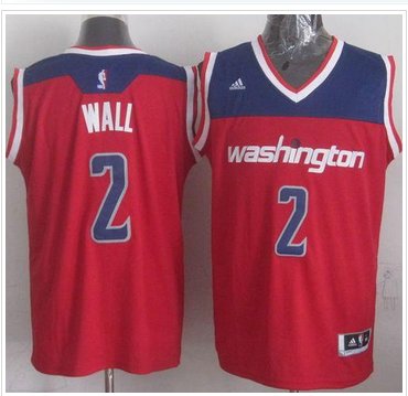 Washington Wizards #2 John Wall Red 2012 Revolution 30 Stitched NBA Jersey