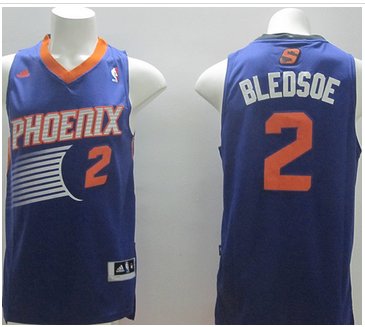Revolution 30 Phoenix Suns #2 Eric Bledsoe Purple Stitched NBA Jersey