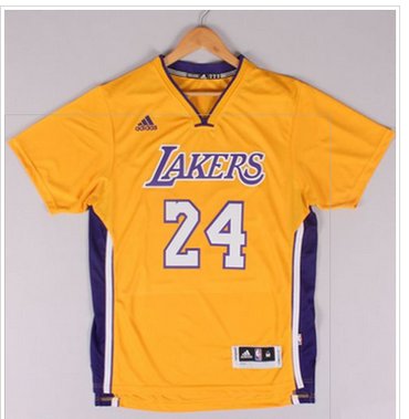 Los Angeles Lakers #24 Kobe Bryant New Gold Alternate Stitched NBA Jersey