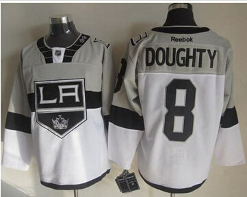 Los Angeles Kings #8 Drew Doughty White Grey 2015 Stadium Series Stitched NHL Jersey Los Angeles Kings #8 Drew Doughty White Grey 2015 Stadium Series Stitched NHL Jersey