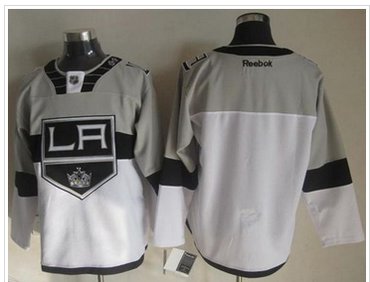 Los Angeles Kings Blank White Grey 2015 Stadium Series Stitched NHL Jersey