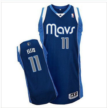 Revolution 30 Mavericks #11 Monta Ellis Navy Blue Stitched NBA Jersey