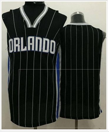 Orlando Magic Blank Black Revolution 30 Stitched NBA Jersey