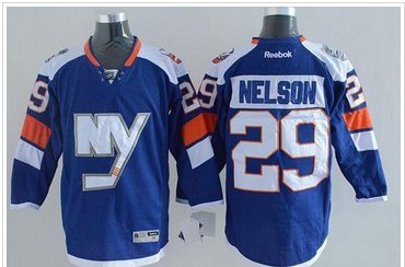New York Islanders #29 Brock Nelson Baby Blue 2014 Stadium Series Stitched NHL Jersey New York Islanders #29 Brock Nelson Baby Blue 2014 Stadium Series Stitched NHL Jersey