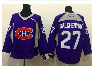 Montreal Canadiens #27 Alex Galchenyuk Purple Practice Stitched NHL Jersey Montreal Canadiens #27 Alex Galchenyuk Purple Practice Stitched NHL Jersey