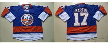 New York Islanders #17 Matt Martin Baby Blue Stitched NHL Jersey New York Islanders #17 Matt Martin Baby Blue Stitched NHL Jersey