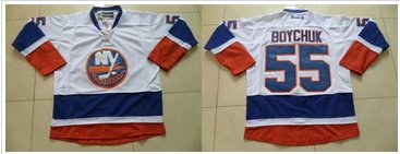 New York Islanders #55 Johnny Boychuk White Stitched NHL Jersey New York Islanders #55 Johnny Boychuk White Stitched NHL Jersey