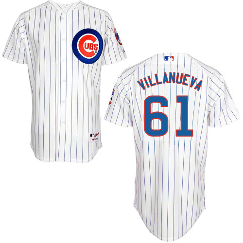 Chicago Cubs 7# Alcantara White Authentic Personalized Home Jersey