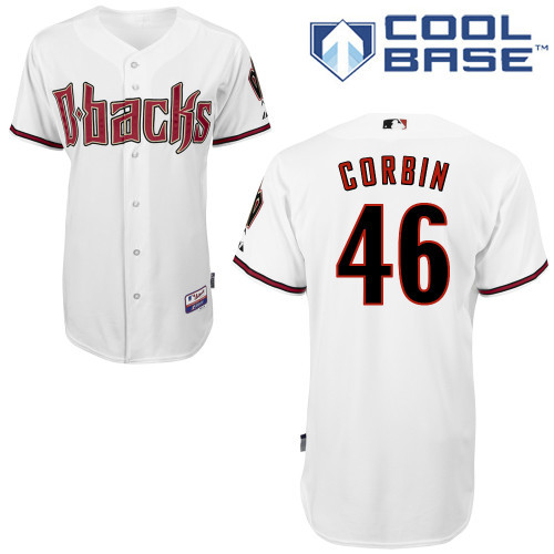 Arizona Diamondbacks #46 Corbin White Authentic Personalized Home cool Jersey