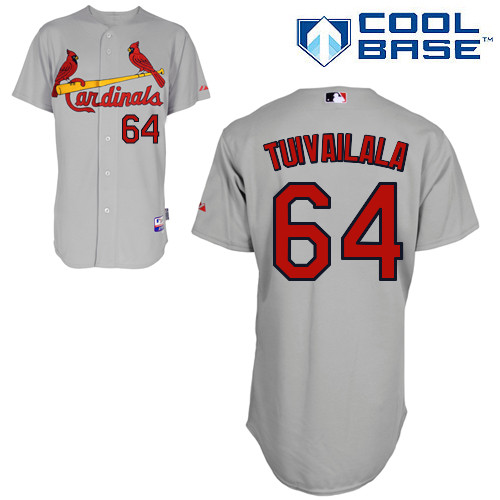 St.Louis Cardinals #64 Tuivailala Gray Baseball Jersey St.Louis Cardinals #64 Tuivailala Gray Baseball Jersey