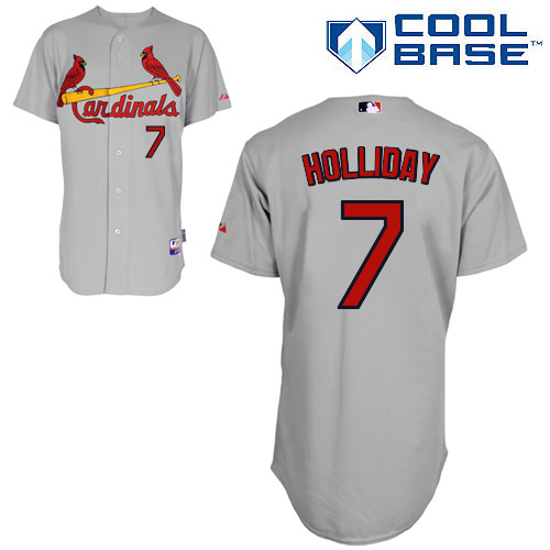 St.Louis Cardinals #7 Holliday Gray  Baseball Jersey