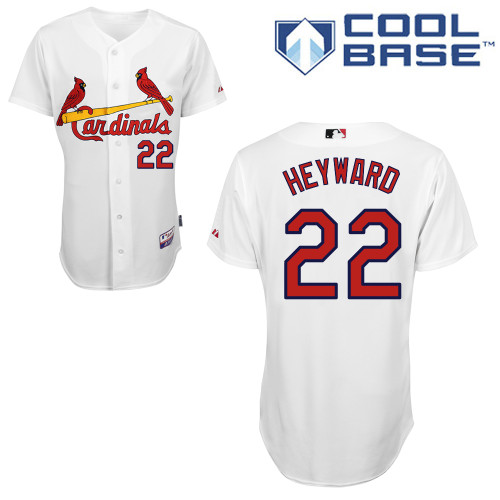 St.Louis Cardinals #22 Heyward White Baseball Jersey St.Louis Cardinals #22 Heyward White Baseball Jersey