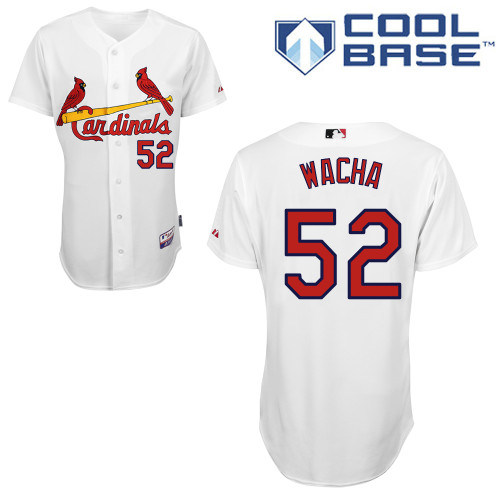 St.Louis Cardinals #52 Wacha White  Baseball Jersey