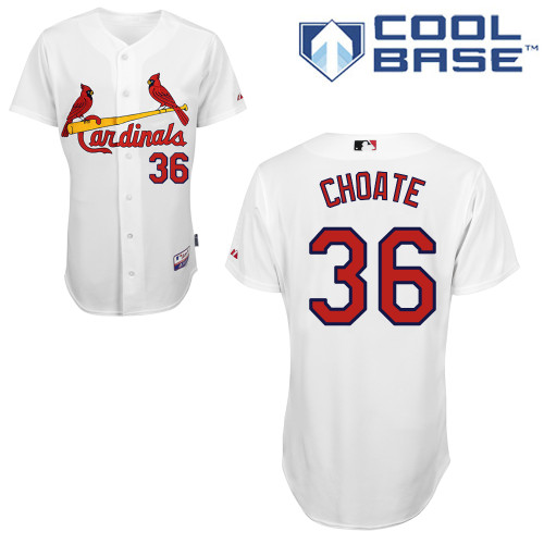 St.Louis Cardinals #36 Choate White  Baseball Jersey