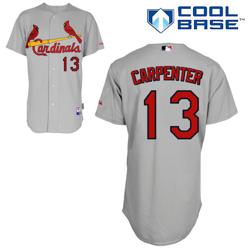 St.Louis Cardinals #13 Carpenter Gray Baseball Jersey St.Louis Cardinals #13 Carpenter Gray Baseball Jersey
