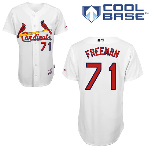 St.Louis Cardinals #71 Freeman White Baseball Jersey St.Louis Cardinals #71 Freeman White Baseball Jersey