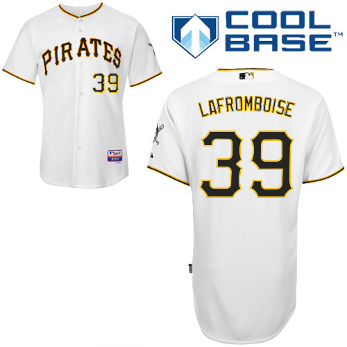 Pittsburgh Pirates #39Bobby Lafromboise Authentic Andrew McCutchen Home White Jersey