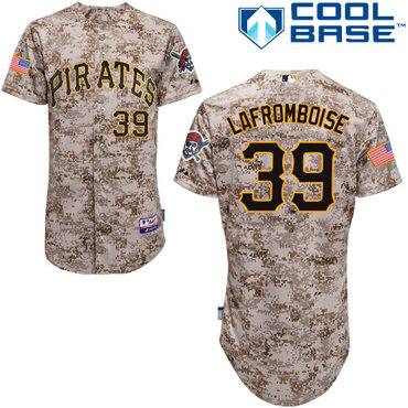 Pittsburgh Pirates 2015 #39Bobby Lafromboise Authentic Andrew McCutchen Alternate Camo Jersey