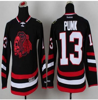 Youth Chicago Blackhawks #13 Punk Black(Red Skull) 2014 Stadium Series Stitched NHL Jersey Youth Chicago Blackhawks #13 Punk Black(Red Skull) 2014 Stadium Series Stitched NHL Jersey
