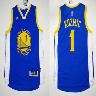 Revolution 30 Golden State Warrlors #1 Ognjen Kuzmic Blue Stitched NBA Jersey