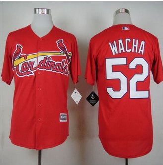 St. Louis Cardinals #52 Michael Wacha Red Cool Base Stitched Baseball Jersey