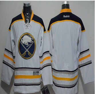 Buffalo Sabres Blank White Stitched NHL Jersey