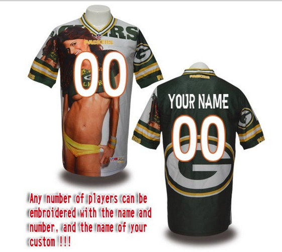 Green Bay Packers Customized Jersey (3) Green Bay Packers Customized Jersey (3)