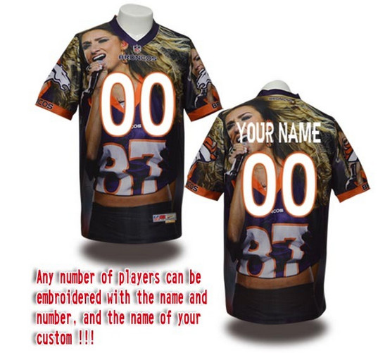 Nike Denver Broncos Customized Jersey (3) Nike Denver Broncos Customized Jersey (3)