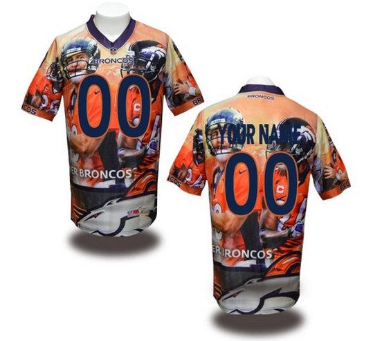 Nike Denver Broncos Customized Jersey (4) Nike Denver Broncos Customized Jersey (4)
