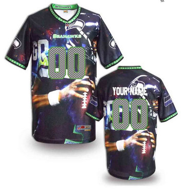 Nike Seattle Seahawks Customized Jersey (9)