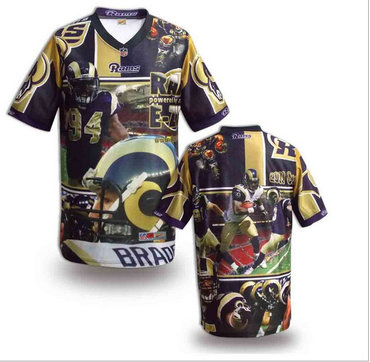 Nike Los Angeles Rams Customized Jersey (7) Nike Los Angeles Rams Customized Jersey (7)