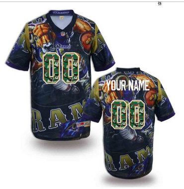 Nike Los Angeles Rams Customized Jersey (2)