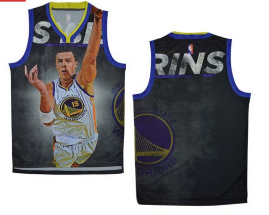 golden state warriors # 15 ball blank NBA jerseys（ Moments version）