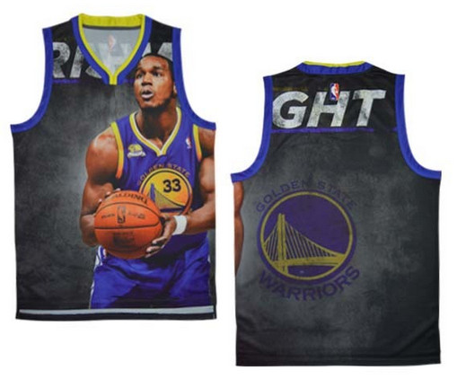 golden state warriors # 33 ball blank NBA jerseys（ Moments  version）