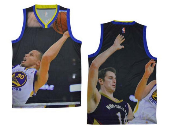 The golden state warriors garage back NBA jerseys（ Moments  version）