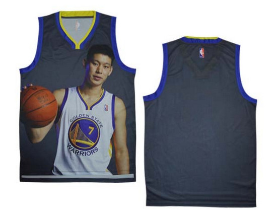 The golden state warriors # 7 books Lin hao NBA jerseys（ Moments  version）