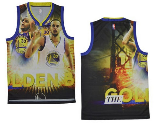 The light of the golden state warriors, garage NBA jerseys（ Moments version）