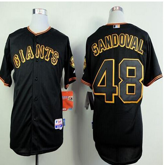 San Francisco Giants #12 Joe Panik Black New Cool Base Stitched Baseball Jersey