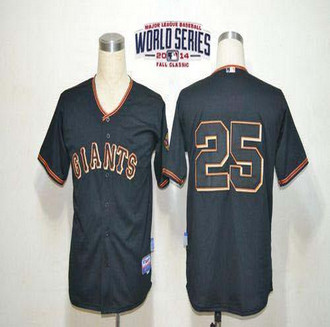 San Francisco Giants #55 Tim Lincecum Black New Cool Base Stitched Baseball Jersey